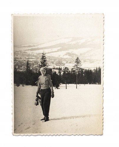 STARA FOTOGRAFIA - ZIMĄ W GÓRACH, ZAKOPANE 1935