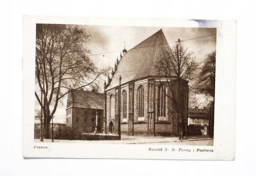 POZNAŃ - KOŚCIÓŁ N. M. PANNY I PSAŁTERIA 1952