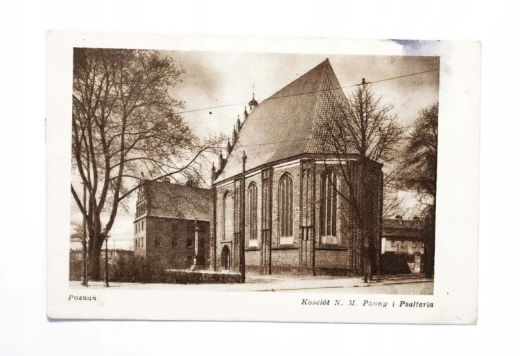 POZNAŃ - KOŚCIÓŁ N. M. PANNY I PSAŁTERIA 1952