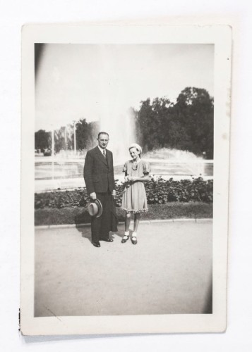 STARA FOTOGRAFIA - POZNAŃ, PARK WILSONA 1939