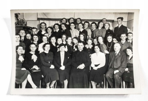 STARA FOTOGRAFIA - JAJKO WIELKANOCNE, TOWARZYSTWO SOKÓŁ, POZNAŃ 1938