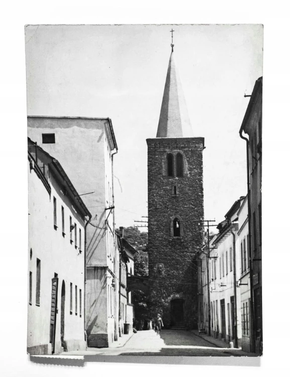 BYSTRZYCA KŁODZKA - BASZTA RYCERSKA 1966