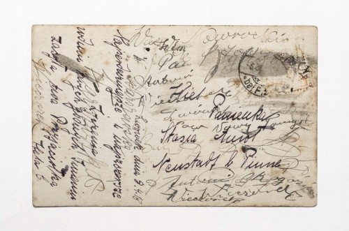 STARA POCZTÓWKA IMIENINOWA - LWÓWEK 1918