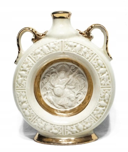 STARA KARAFKA PORCELANOWA - MOTYW INDYJSKI
