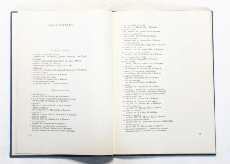 STARA KSIĄŻKA MALARZ JULIAN FAŁAT 1964