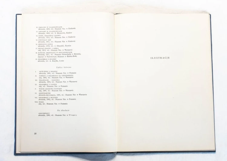 STARA KSIĄŻKA MALARZ JULIAN FAŁAT 1964