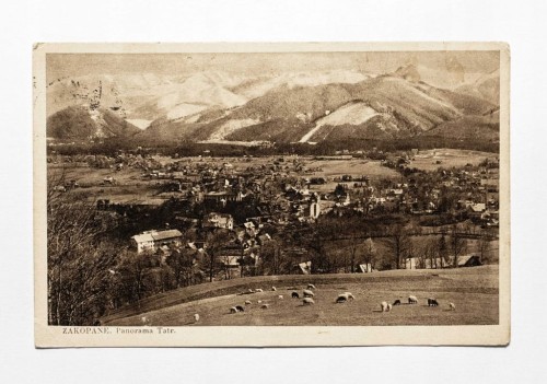 ZAKOPANE - PANORAMA TATR 1933