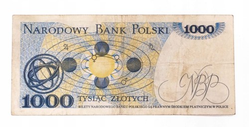 Polska, PRL (1944 - 1989), 1000 ZŁOTYCH 2.07.1975, seria Z