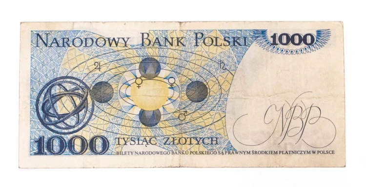 Polska, PRL (1944 - 1989), 1000 ZŁOTYCH 2.07.1975, seria AZ
