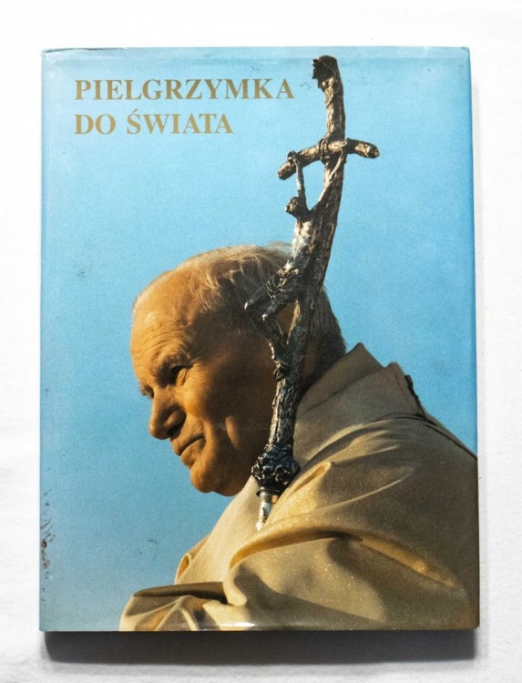 STARA KSIĄŻKA JAN PAWEŁ II - PIELGRZYMKA DO ŚWIATA 1988