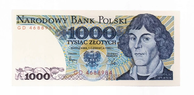 Polska, PRL (1944 - 1989), 1000 ZŁOTYCH 1.06.1982, seria GD