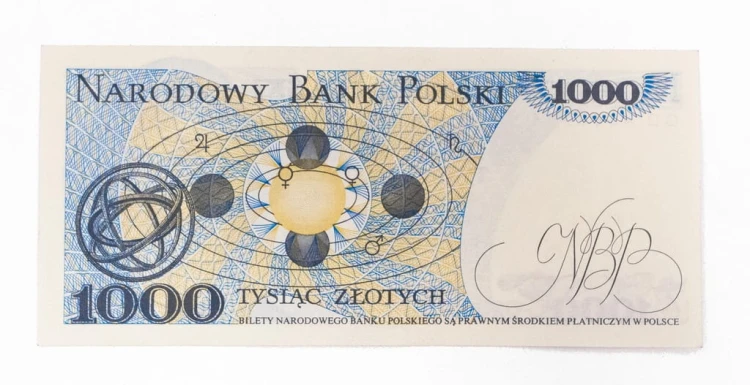 Polska, PRL (1944 - 1989), 1000 ZŁOTYCH 1.06.1982, seria GD