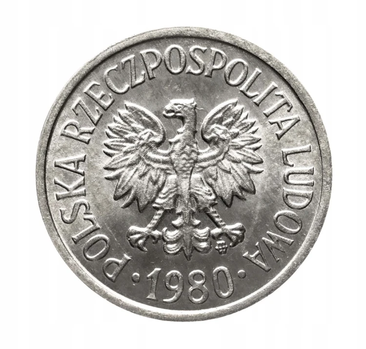 Polska, PRL (1944-1989), 20 groszy 1980, Warszawa