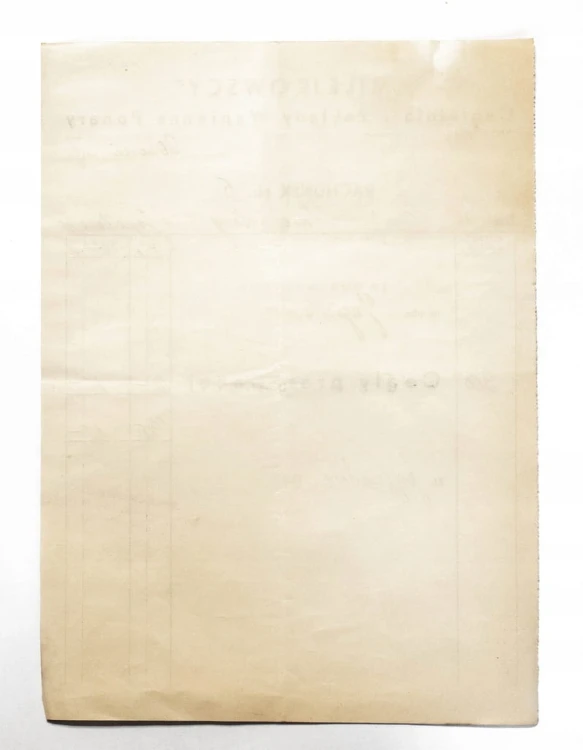 RACHUNEK - MILEJKOWSCY, CEGIELNIA I ZAKŁADY WAPIENNE PONARY, WILNO 1938