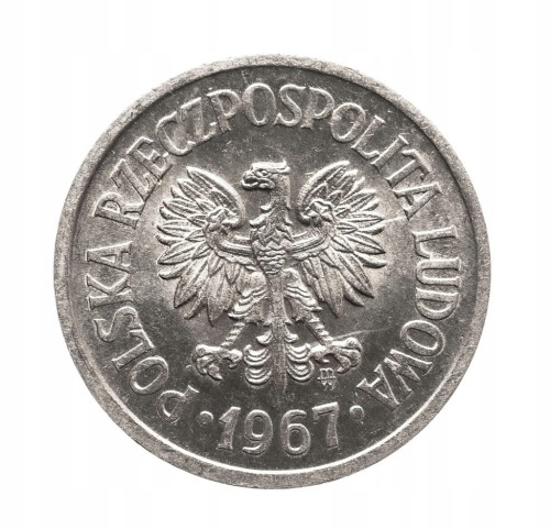 Polska, PRL (1944-1989), 10 groszy 1967, Warszawa