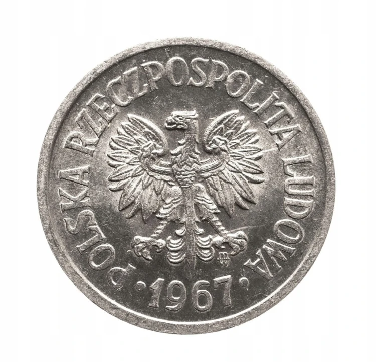 Polska, PRL (1944-1989), 10 groszy 1967, Warszawa