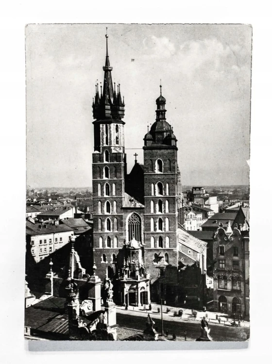 KRAKÓW - KOŚCIÓŁ MARIACKI 1959