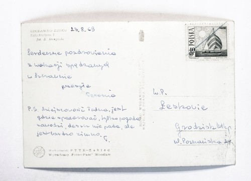 SZCZAWNO ZDRÓJ - SANATORIUM I 1969