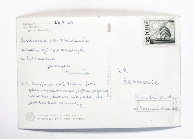 SZCZAWNO ZDRÓJ - SANATORIUM I 1969