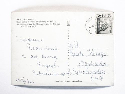 WŁADYSŁAWOWO - NOWOCZESNY KOŚCIÓŁ 1970