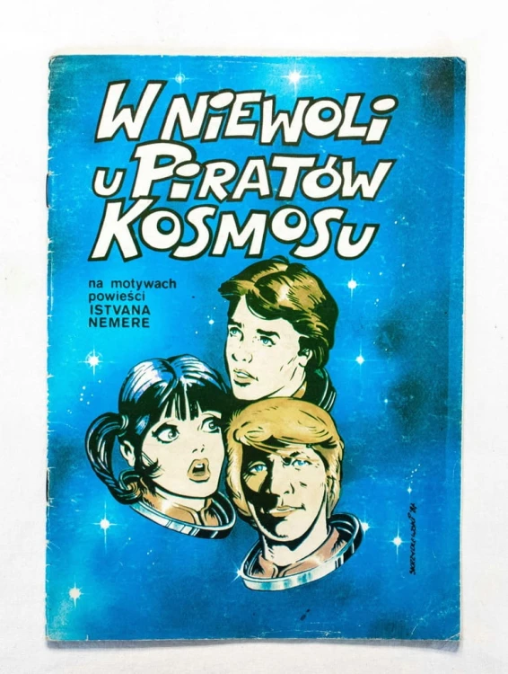 KOMIKS W NIEWOLI U PIRATÓW KOSMOSU 1990