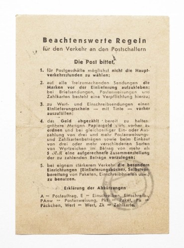 STARY DOKUMENT - POTWIERDZENIE PRZESYŁKI, POCZTA POZNAŃ 1912