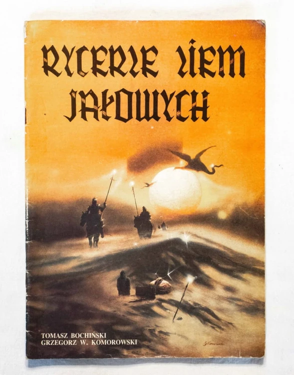 KOMIKS RYCERZE ZIEM JAŁOWYCH 1990