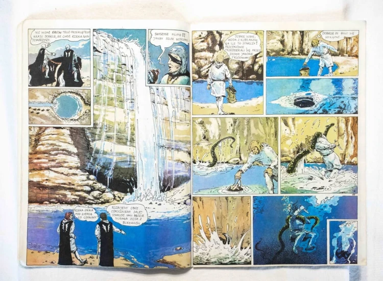 KOMIKS RYCERZE ZIEM JAŁOWYCH 1990