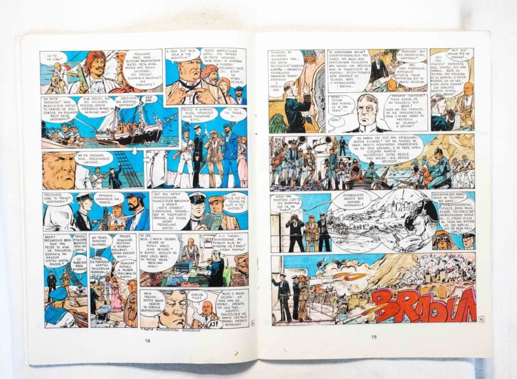 KOMIKS IAN KALENDINE - BIAŁA NOC 1990
