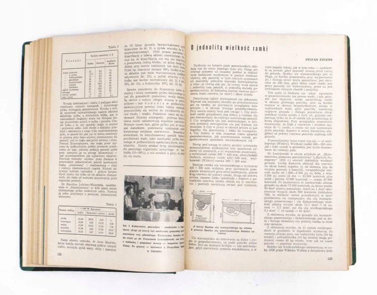 STARE CZASOPISMO - PSZCZELARSTWO, ROCZNIK 1958 / 1959