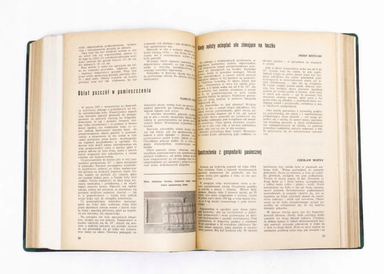 STARE CZASOPISMO - PSZCZELARSTWO, ROCZNIK 1958 / 1959