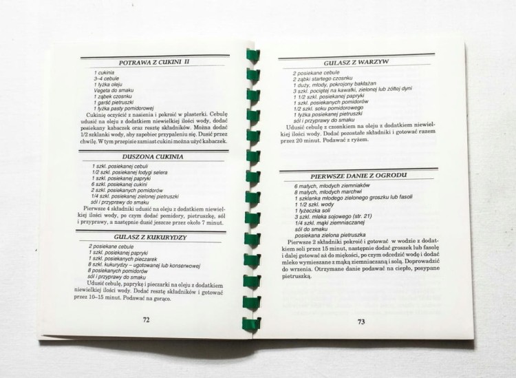 STARA KSIĄŻKA NATURALNA KUCHNIA WEGETARIAŃSKA 1992