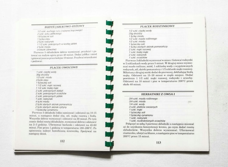 STARA KSIĄŻKA NATURALNA KUCHNIA WEGETARIAŃSKA 1992