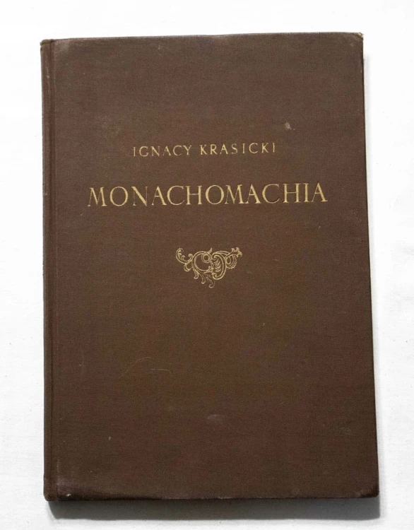 STARA KSIĄŻKA I. GRASICKI MONACHOMACHIA 1954