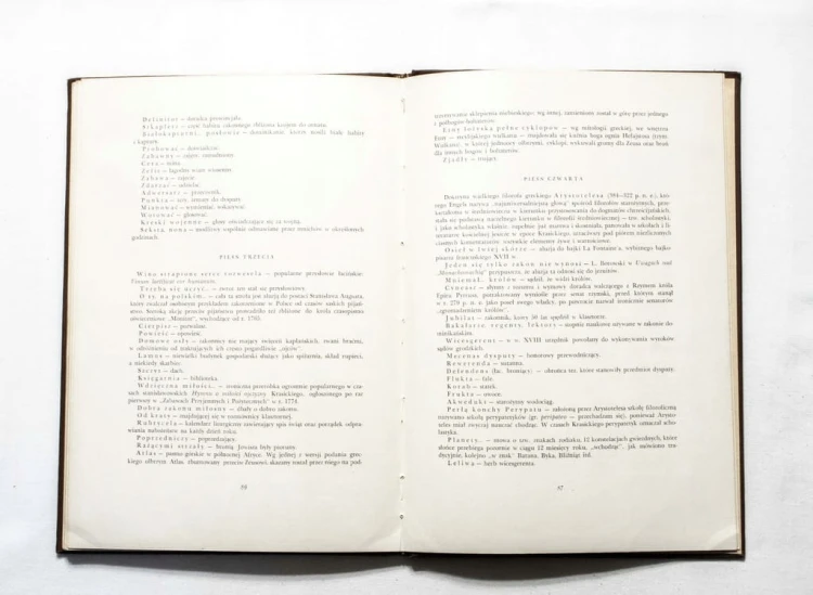 STARA KSIĄŻKA I. GRASICKI MONACHOMACHIA 1954