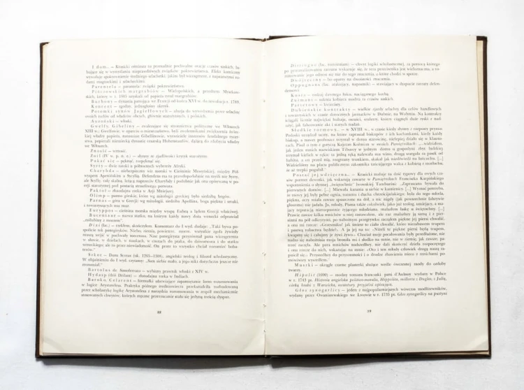 STARA KSIĄŻKA I. GRASICKI MONACHOMACHIA 1954