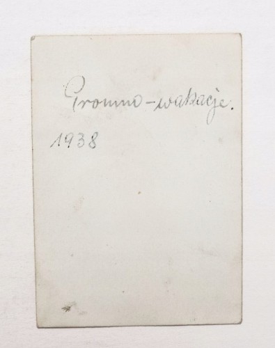 STARA FOTOGRAFIA - WAKACJE, PROMNO 1938