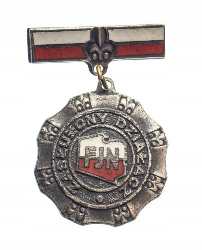 ODZNAKA ZASŁUŻONY DZIAŁACZ FJN