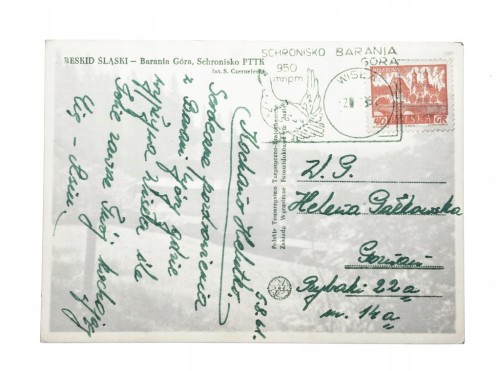 BESKID ŚLĄSKI - BARANIA GÓRA, SCHRONISKO PTTK 1961