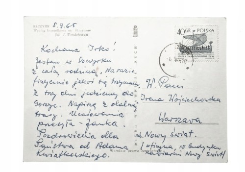 SZCZYRK - WYCIĄG KRZESEŁKOWY NA SKRZYCZNE 1965