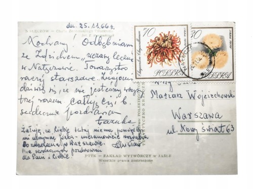 NAŁĘCZÓW - CHATA ŻEROMSKIEGO, MUZEUM 1966