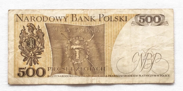 500 ZŁOTYCH 15.06.1974, seria P. st.4/5