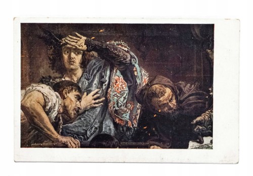 STARA POCZTÓWKA - JAN MATEJKO, MACIEK BORKOWIEC, II RP