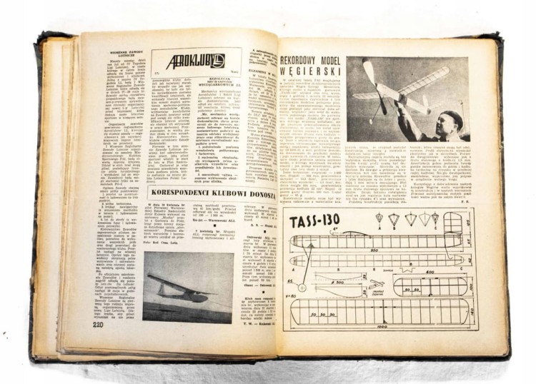 STARA GAZETA SKRZYDŁA SIMOTOR - CZŁY ROCZNIK 1950