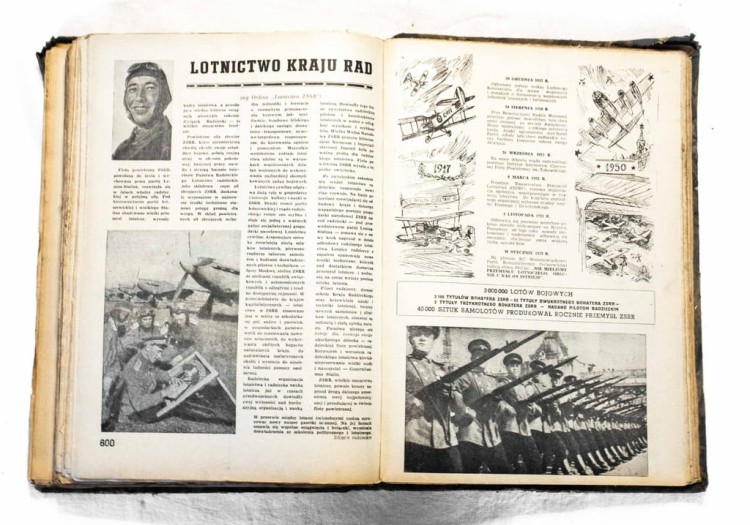 STARA GAZETA SKRZYDŁA SIMOTOR - CZŁY ROCZNIK 1950