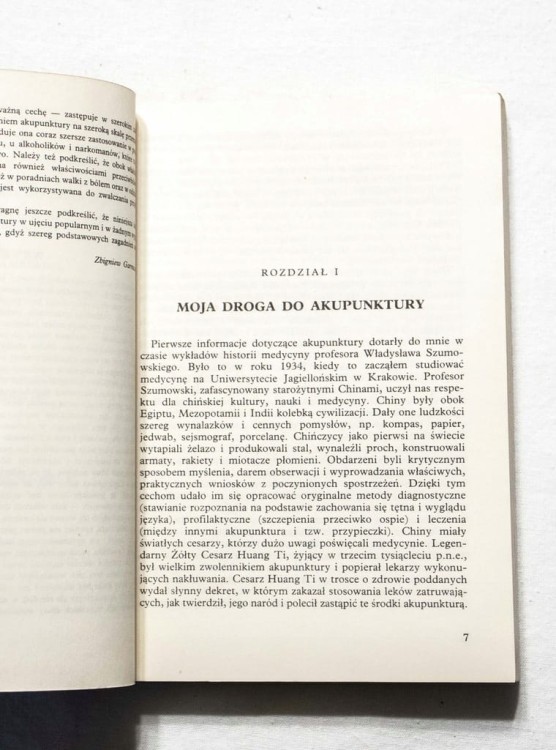 STARA KSIĄŻKA RENESANS AKUPUNKTURY 1990