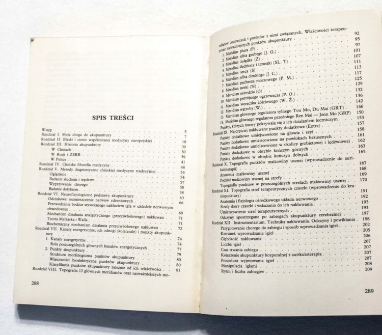 STARA KSIĄŻKA RENESANS AKUPUNKTURY 1990