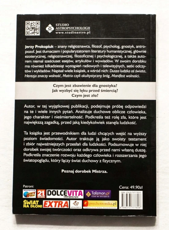 STARA KSIĄŻKA OSTATNI KOŃCOWY - NAJWAŻNIEJSZE PRZESŁANIA MISTRZA 2016