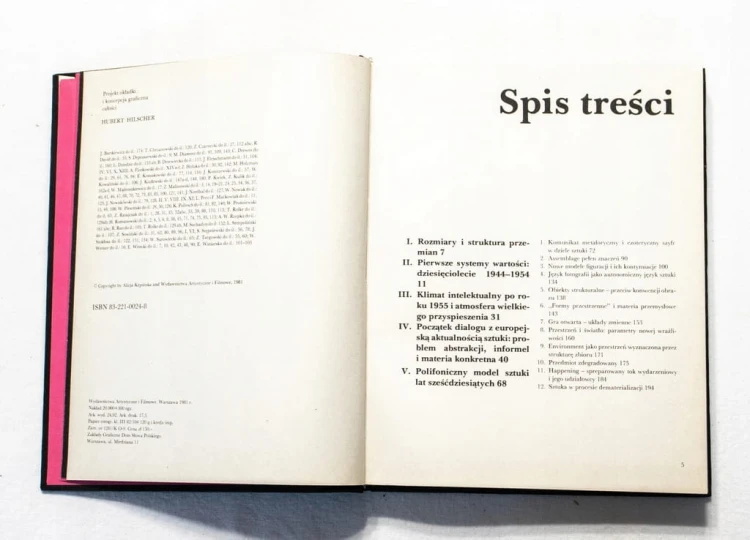 STARA KSIĄŻKA NOWA SZTUKA POLSKA W LATACH 1945-1979 (1981)