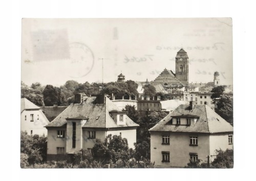ŻAGAŃ - WIDOK OGÓLNY, PANORAMA 1967